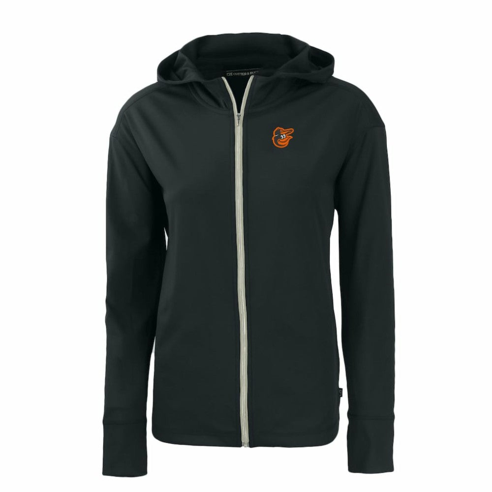 Baltimore Orioles Cutter & Buck Women's Daybreak Eco Recycled Full-Zip Hoodie | MLB Discount