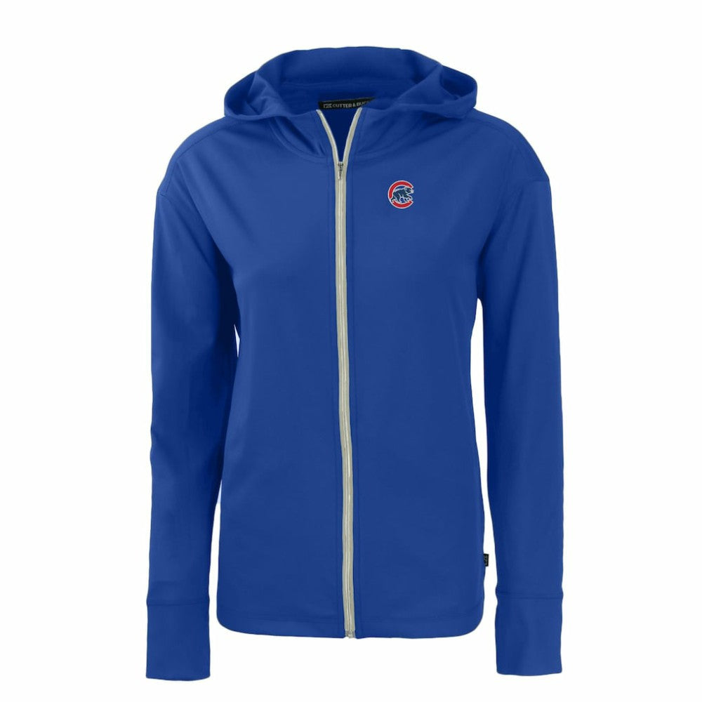 Chicago Cubs Cutter & Buck Women's Daybreak Eco Recycled Full-Zip Hoodie | MLB Near me