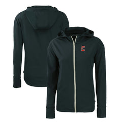 Cleveland Guardians Cutter & Buck Women's Daybreak Eco Recycled Full-Zip Hoodie | MLB Online