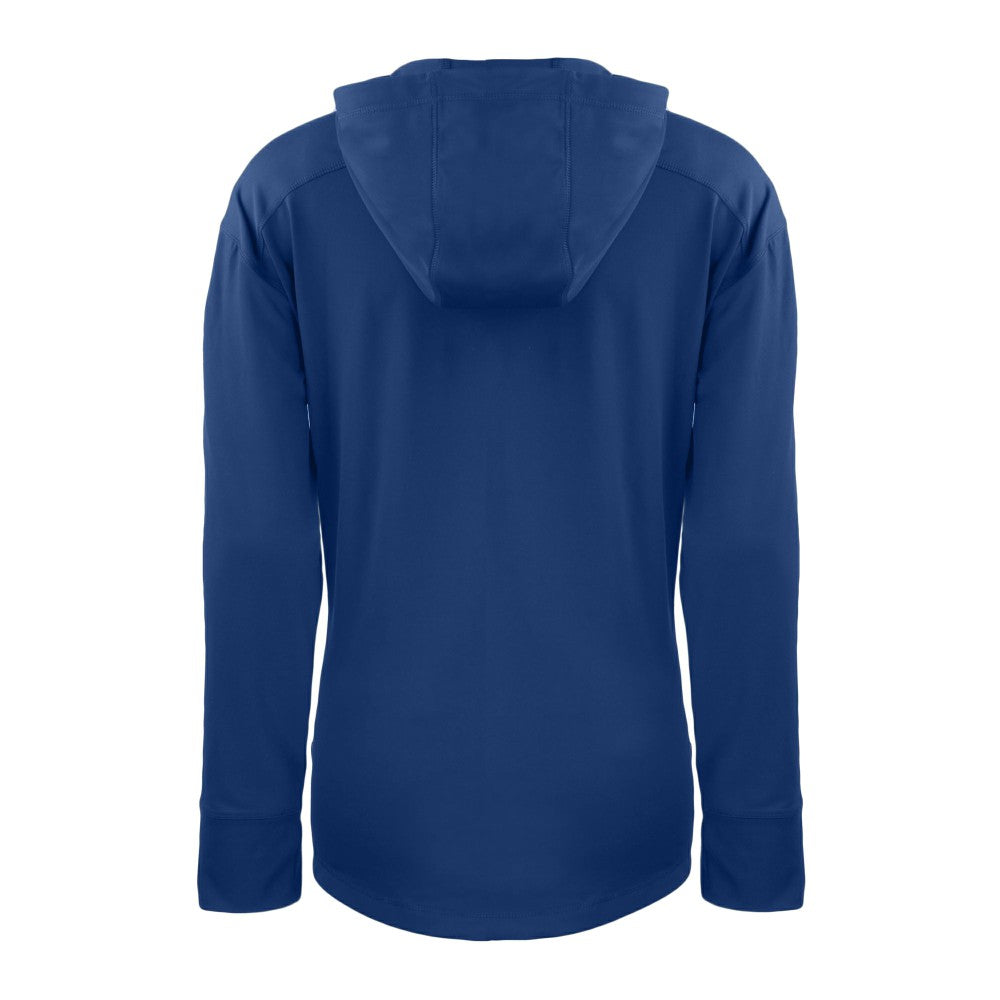 Kansas City Royals Cutter & Buck Women's Daybreak Eco Recycled Half-Zip Hoodie | MLB On Sale