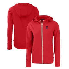 Cleveland Guardians Cutter & Buck Women's Daybreak Eco Recycled Full-Zip Hoodie | MLB Online