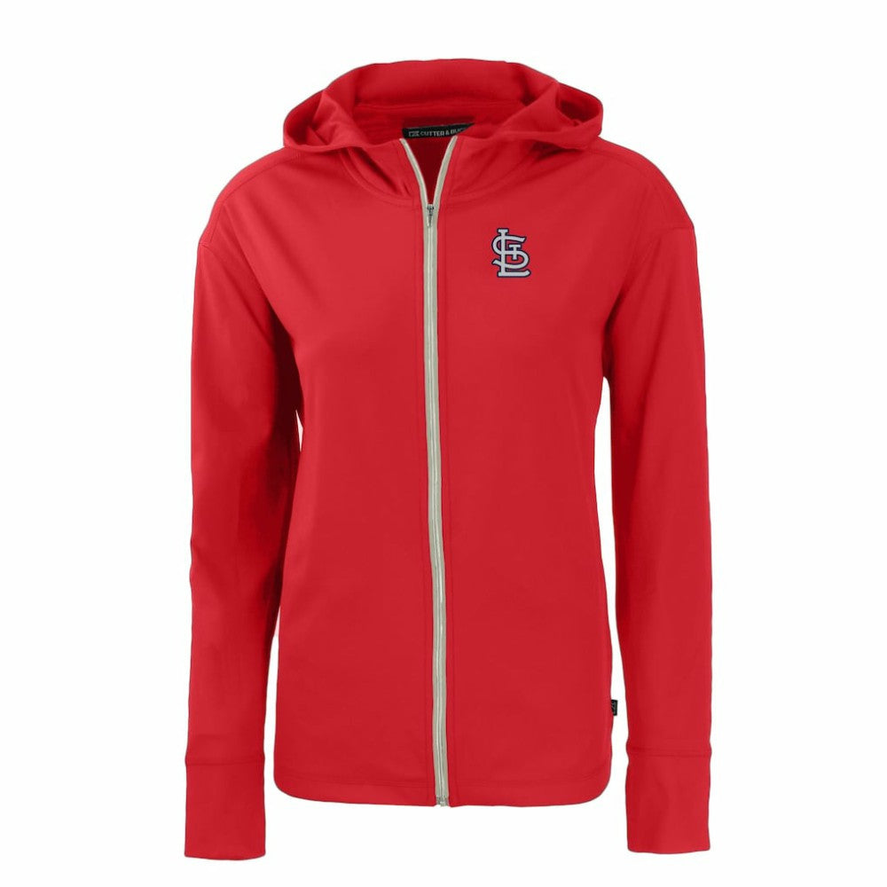 St. Louis Cardinals Cutter & Buck Women's Daybreak Eco Recycled Full-Zip Hoodie | MLB For sale