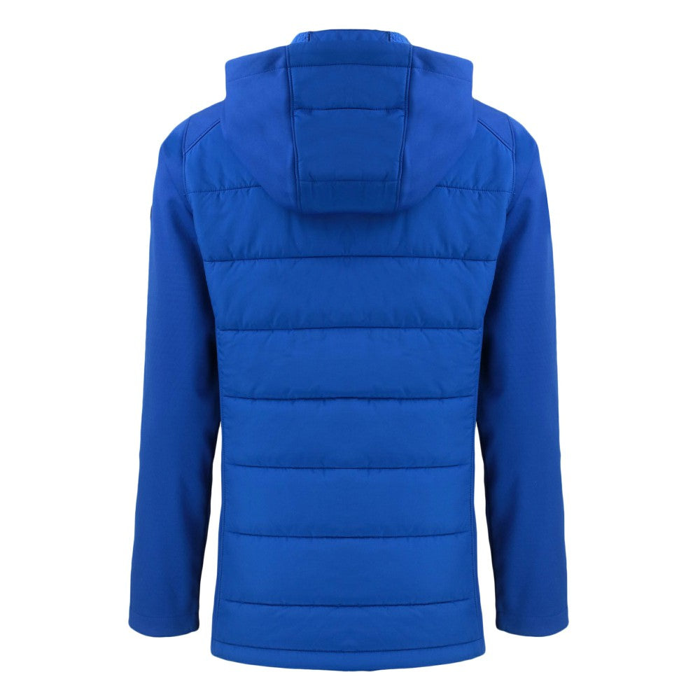 New York Mets Cutter & Buck Women's Evoke Hybrid Eco Softshell Recycled Full-Zip Hoodie Jacket | MLB On Sale