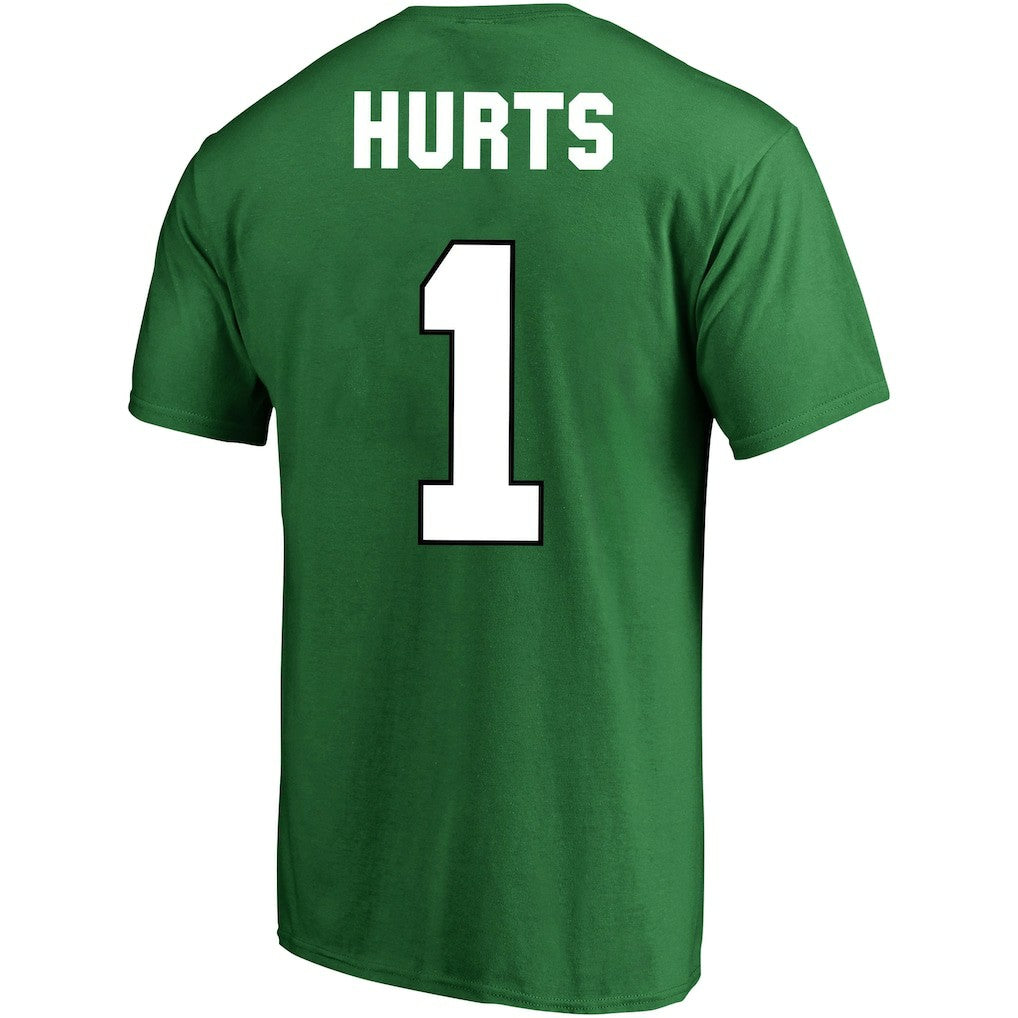 Philadelphia Eagles Fanatics Jalen Hurts  Big & Tall Player Name & Number T-Shirt