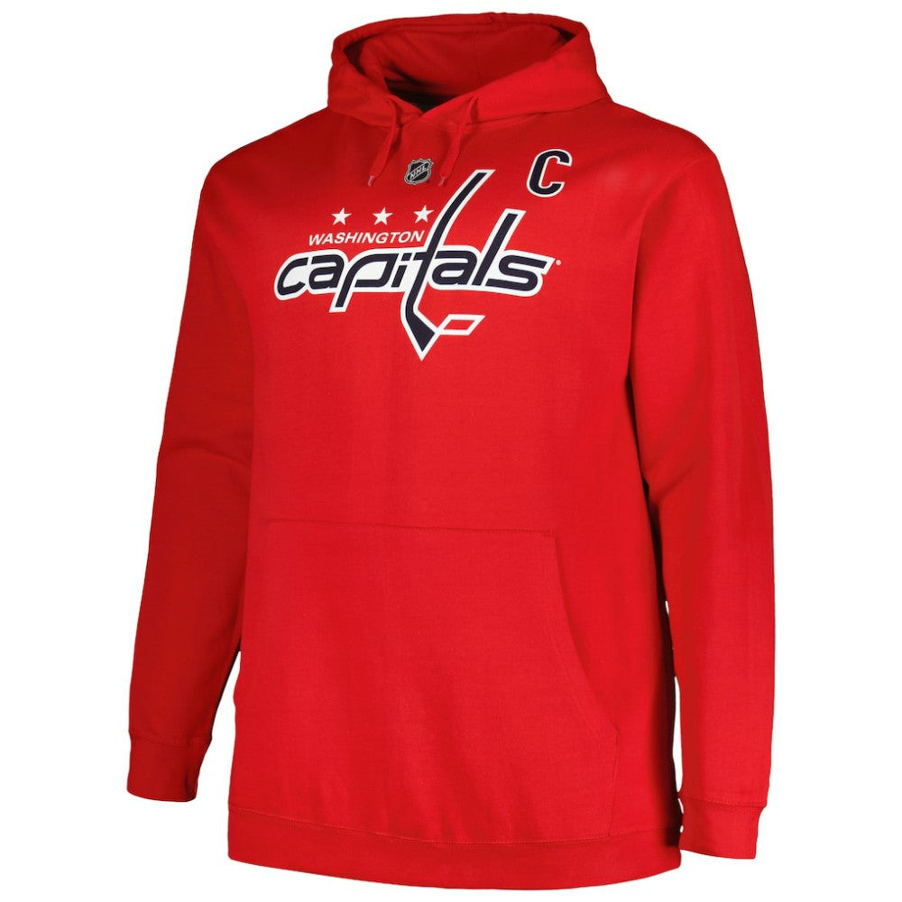 Alexander Ovechkin Washington Capitals Profile Big & Tall Name & Number Pullover Hoodie For Sale