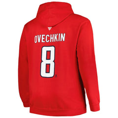 Alexander Ovechkin Washington Capitals Profile Big & Tall Name & Number Pullover Hoodie For Sale