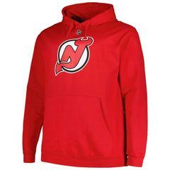 Jack Hughes New Jersey Devils Profile Big & Tall Name & Number Pullover Hoodie Discount