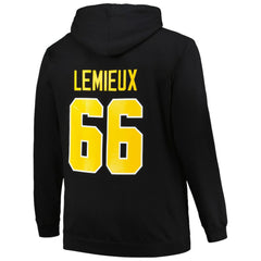 Mario Lemieux Pittsburgh Penguins Mitchell & Ness Name & Number Pullover Hoodie For Sale