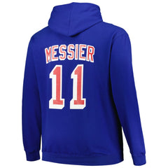 Mark Messier New York Rangers Mitchell & Ness Name & Number Pullover Hoodie On Sale