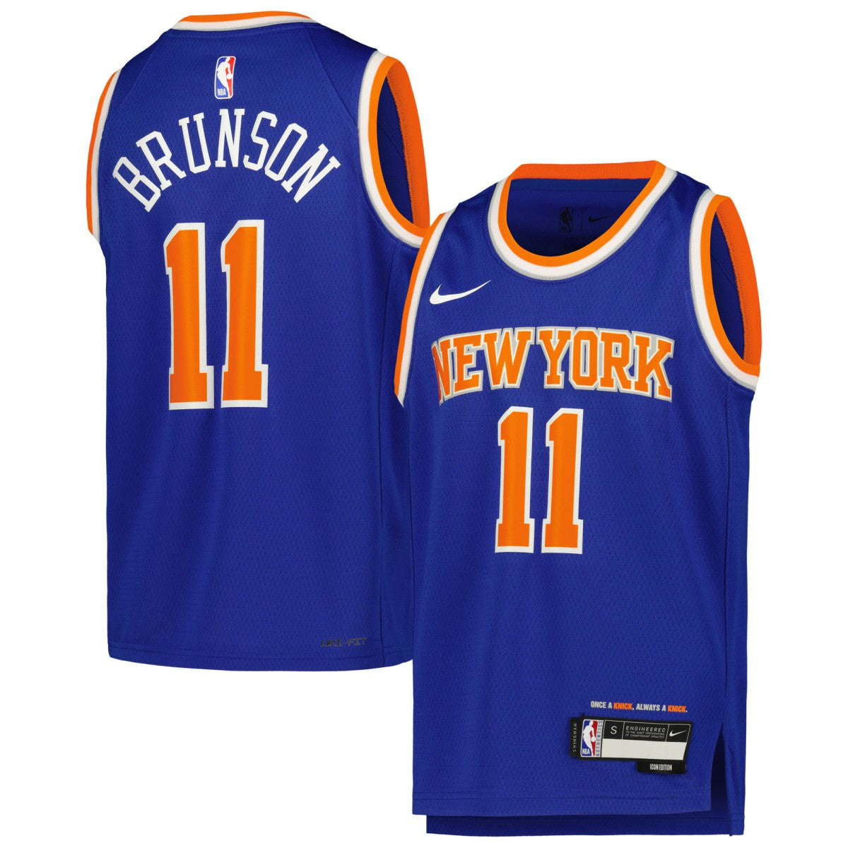 Jalen Brunson New York Knicks Youth Swingman Jersey Outlet