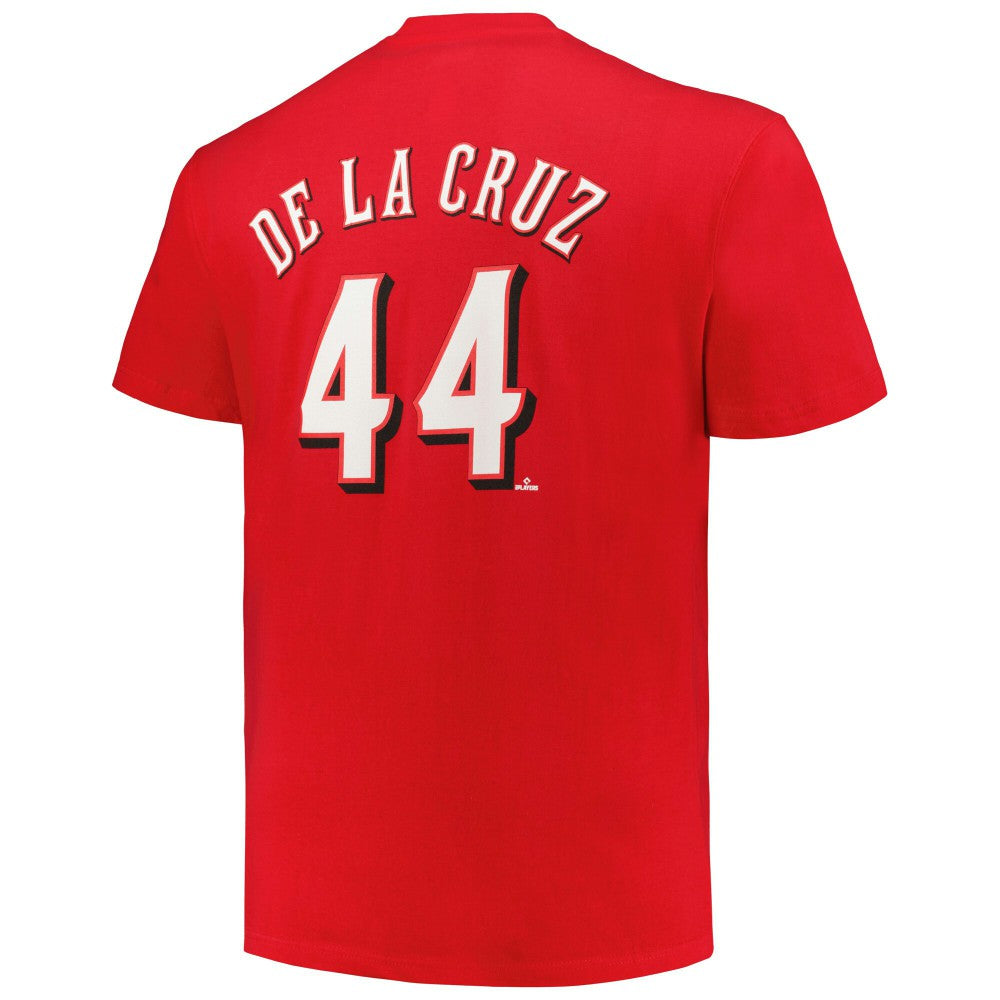 Elly De La Cruz Cincinnati Reds Fanatics Big & Tall Name & Number T-Shirt | MLB On Sale