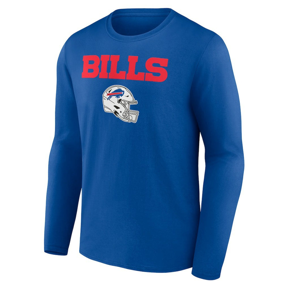 Buffalo Bills  Josh Allen  Team Wordmark Long Sleeve T-Shirt