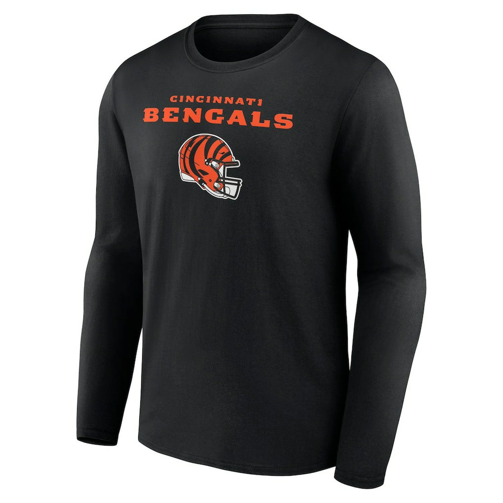 Cincinnati Bengals  Joe Burrow  Team Wordmark Long Sleeve T-Shirt
