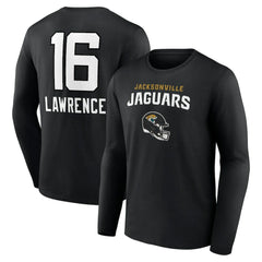 Jacksonville Jaguars  Trevor Lawrence  Team Wordmark Long Sleeve T-Shirt