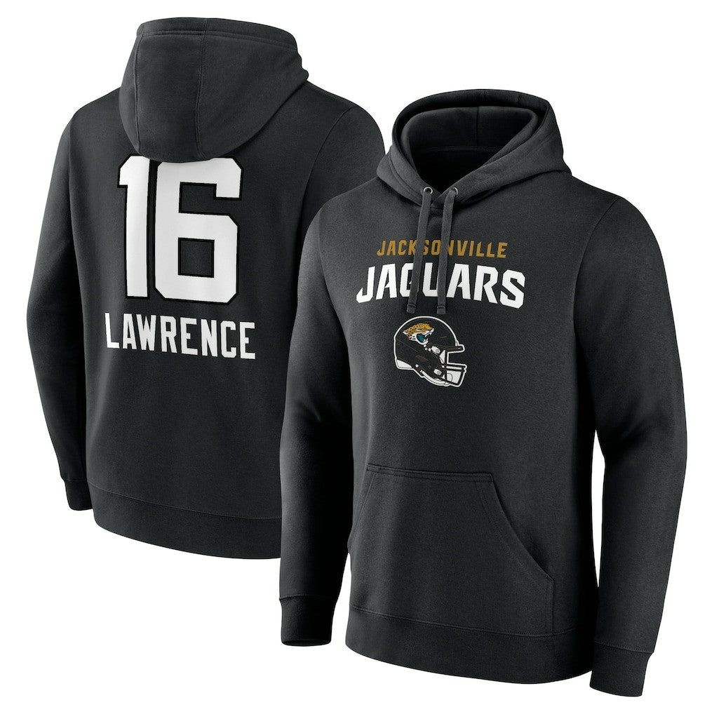 Jacksonville Jaguars  Trevor Lawrence  Team Wordmark Pullover Hoodie