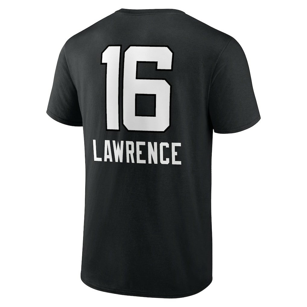 Jacksonville Jaguars  Trevor Lawrence  Team Wordmark Name & Number T-Shirt