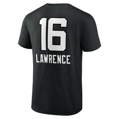 Jacksonville Jaguars  Trevor Lawrence  Team Wordmark Name & Number T-Shirt