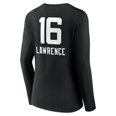 Jacksonville Jaguars  Trevor Lawrence  Women's Team Wordmark Long Sleeve V-Neck T-Shirt