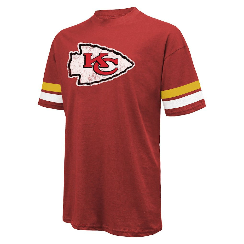 Kansas City Chiefs  Patrick Mahomes  Majestic Threads Name & Number Oversize Fit T-Shirt