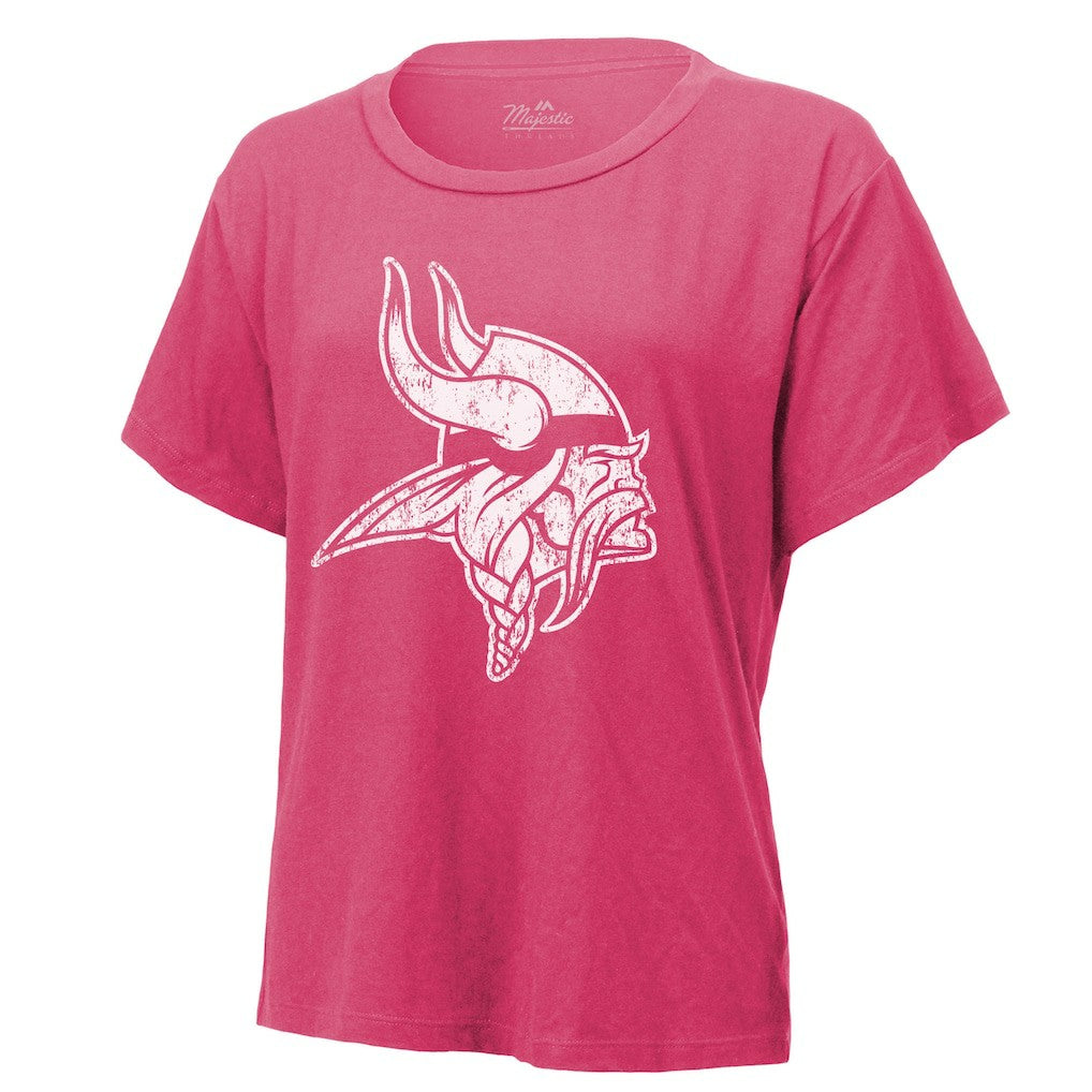 Minnesota Vikings  Justin Jefferson  Majestic Threads Women's Name & Number T-Shirt