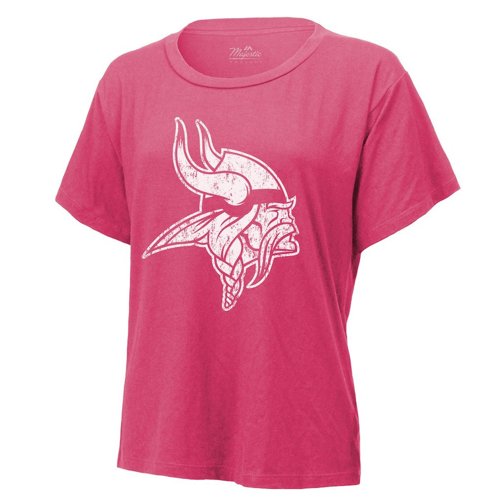 Minnesota Vikings  Justin Jefferson  Majestic Threads Women's Name & Number T-Shirt