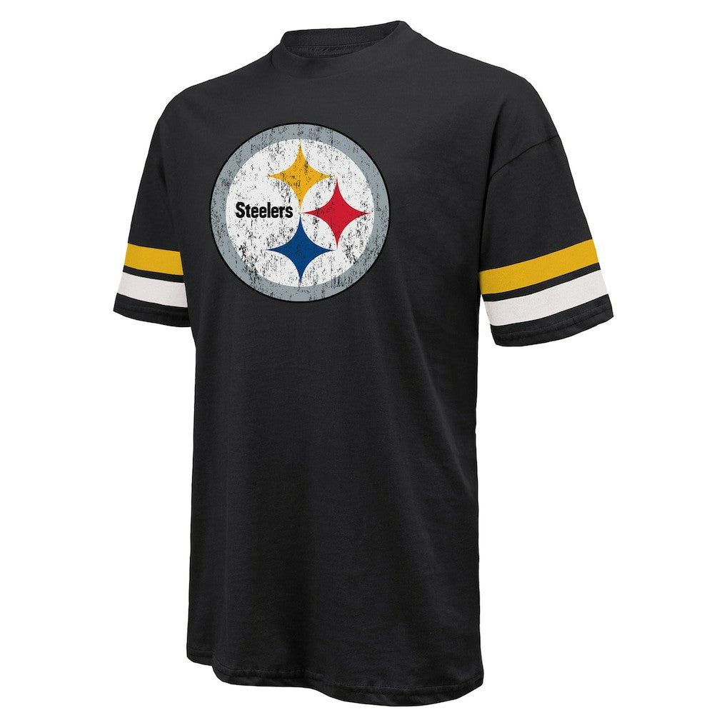 Pittsburgh Steelers  T.J. Watt  Majestic Threads Name & Number Oversize Fit T-Shirt