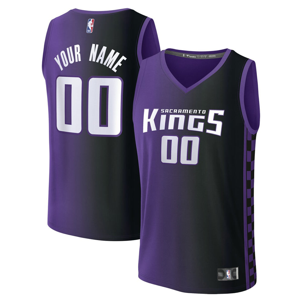 Sacramento Kings Fast Break Custom Jersey Discount