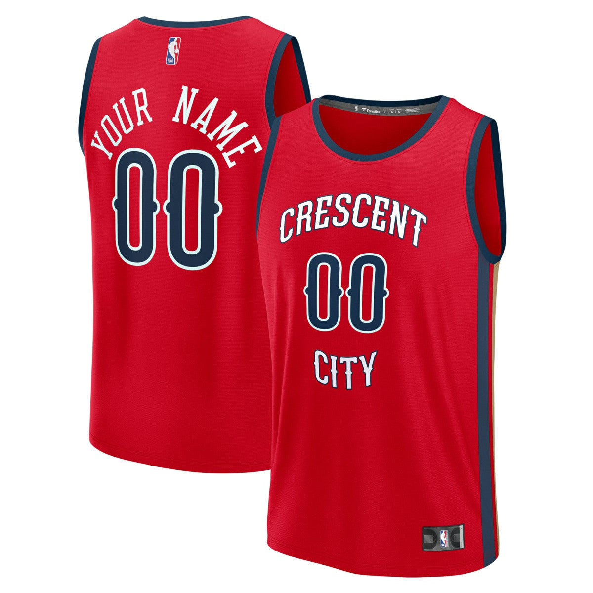 New Orleans Pelicans Youth Fast Break Custom Replica Jersey Online