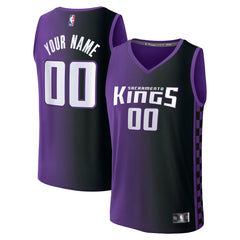 Sacramento Kings Youth Fast Break Custom Replica Jersey Discount
