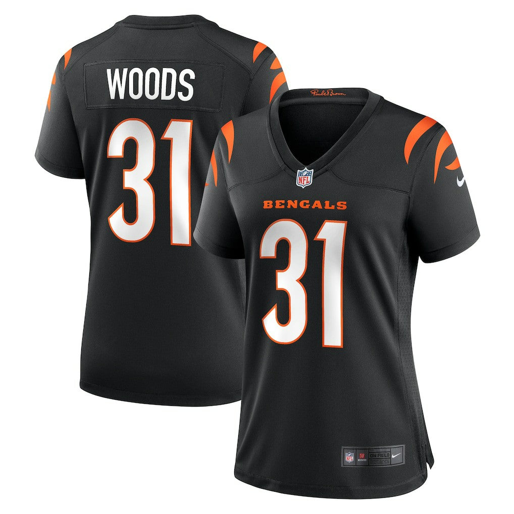 Cincinnati Bengals Nike Ickey Woods  Women's Retired Player Game Jersey