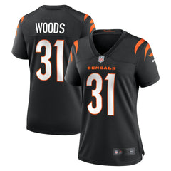 Cincinnati Bengals Nike Ickey Woods  Women's Retired Player Game Jersey