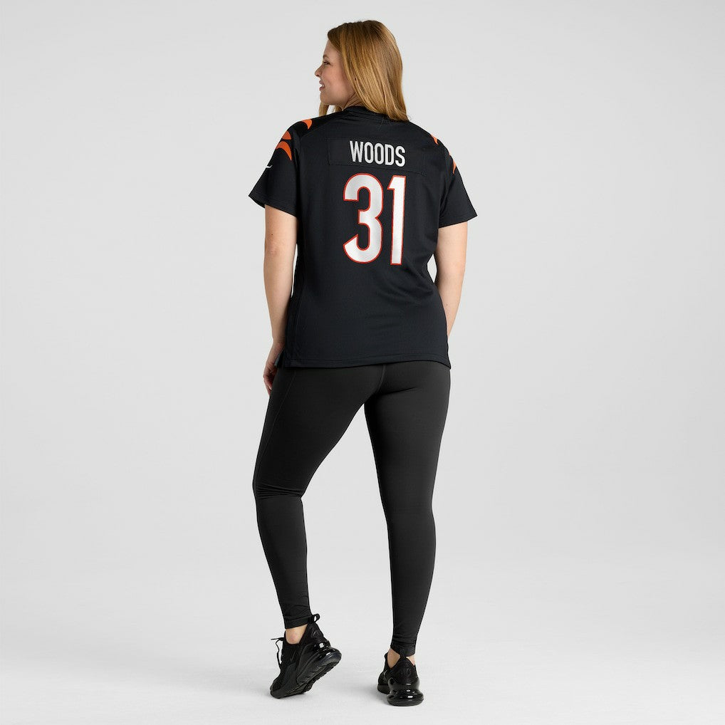 Cincinnati Bengals Nike Ickey Woods  Women's Retired Player Game Jersey
