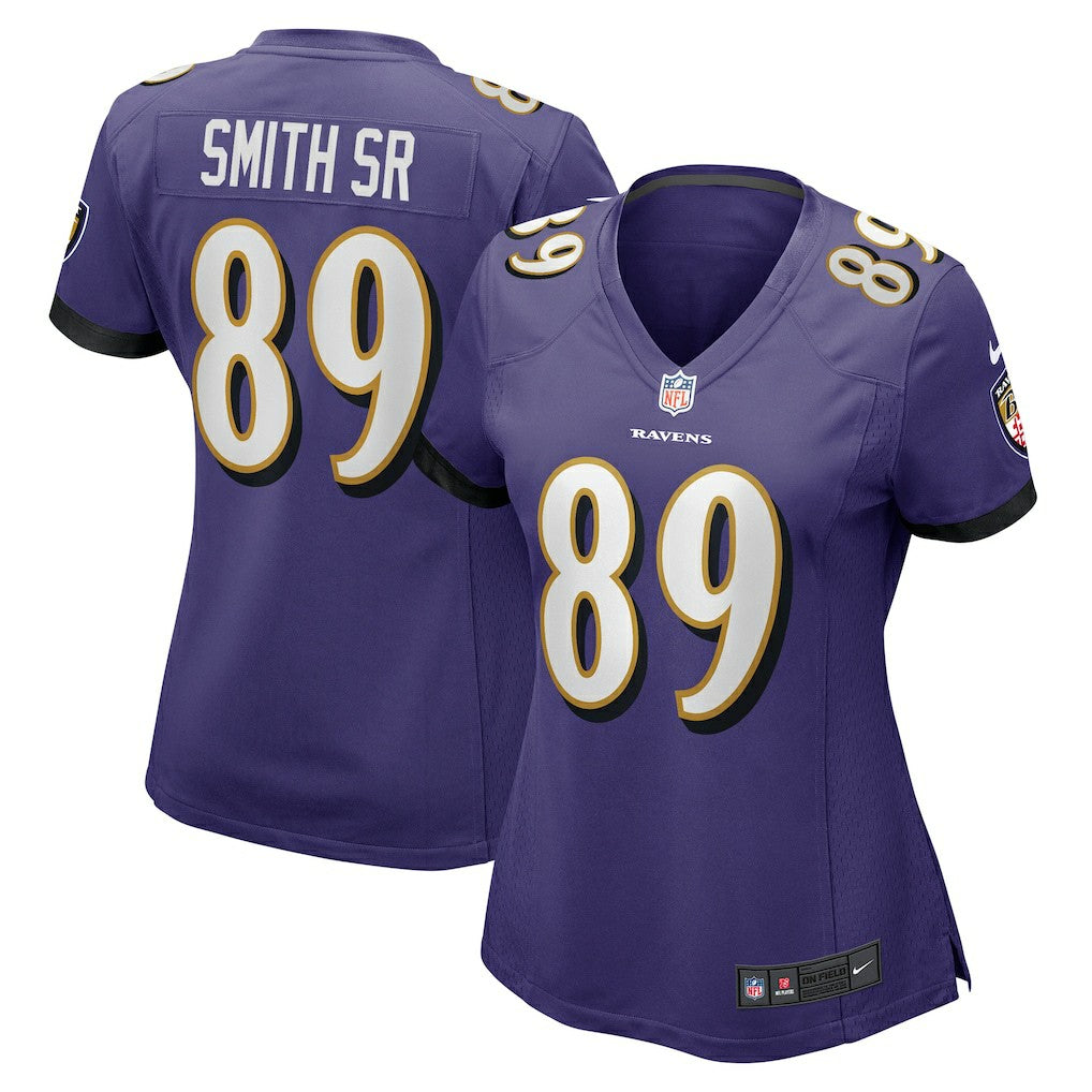 Baltimore Ravens Nike Steve Smith Sr.  Women's Retired Player Game Jersey