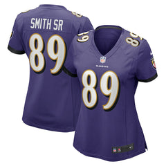 Baltimore Ravens Nike Steve Smith Sr.  Women's Retired Player Game Jersey