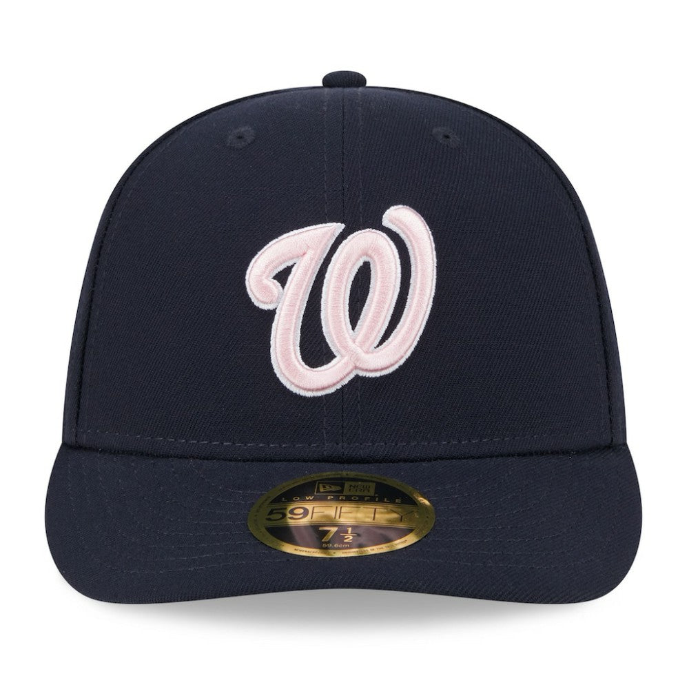 New Era  Washington Nationals  Navy 2024 Mother's Day Low Profile 59FIFTY Fitted Hat | MLB For sale