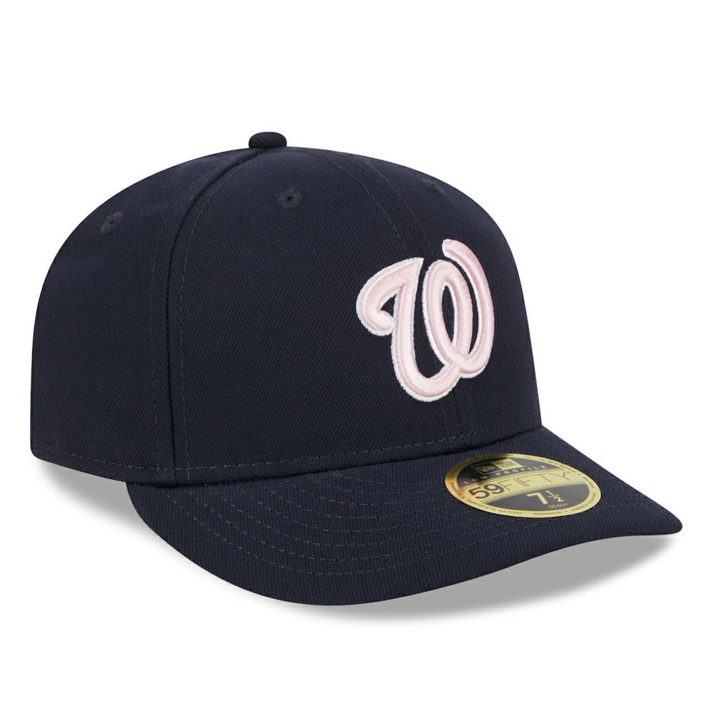 New Era  Washington Nationals  Navy 2024 Mother's Day Low Profile 59FIFTY Fitted Hat | MLB For sale