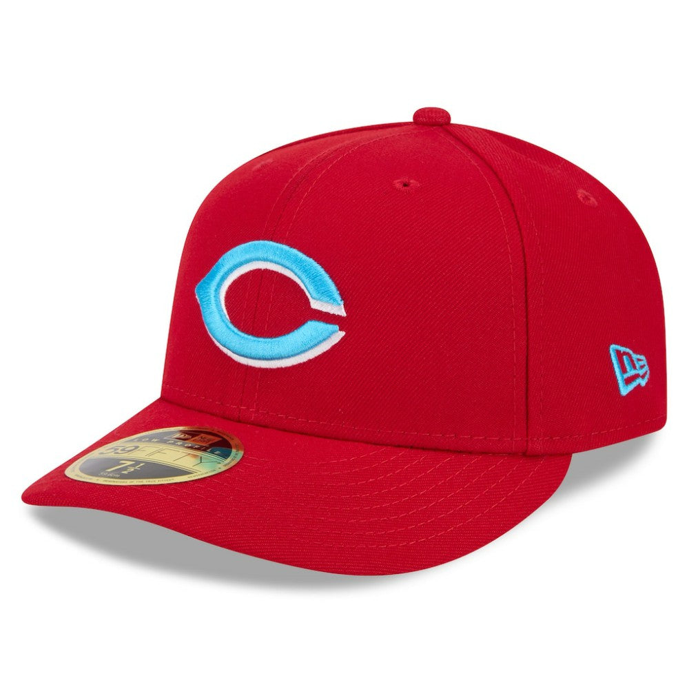 Cincinnati Reds New Era 2024 Father's Day Low Profile 59FIFTY Fitted Hat | MLB For sale