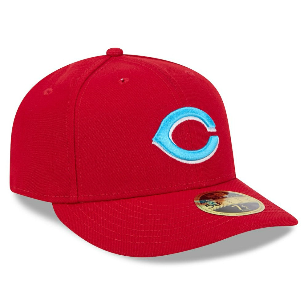 Cincinnati Reds New Era 2024 Father's Day Low Profile 59FIFTY Fitted Hat | MLB For sale