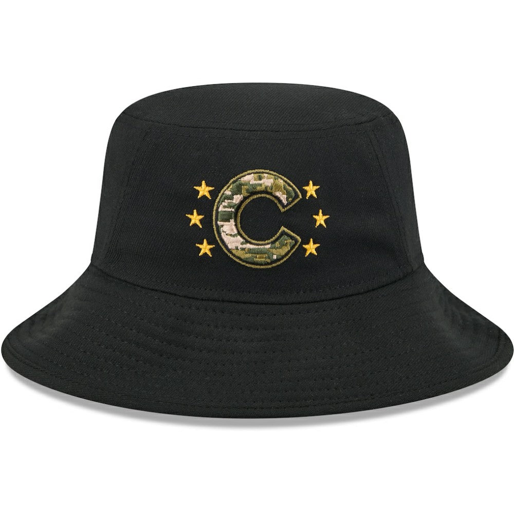 Chicago Cubs New Era 2024 Armed Forces Day Bucket Hat | MLB Discount