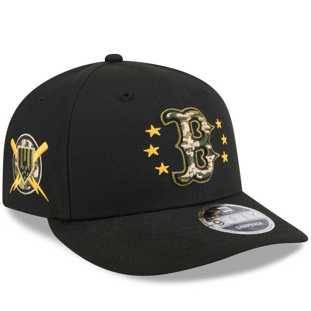 Boston Red Sox New Era 2024 Armed Forces Day Low Profile 9FIFTY Snapback Hat | MLB Sale