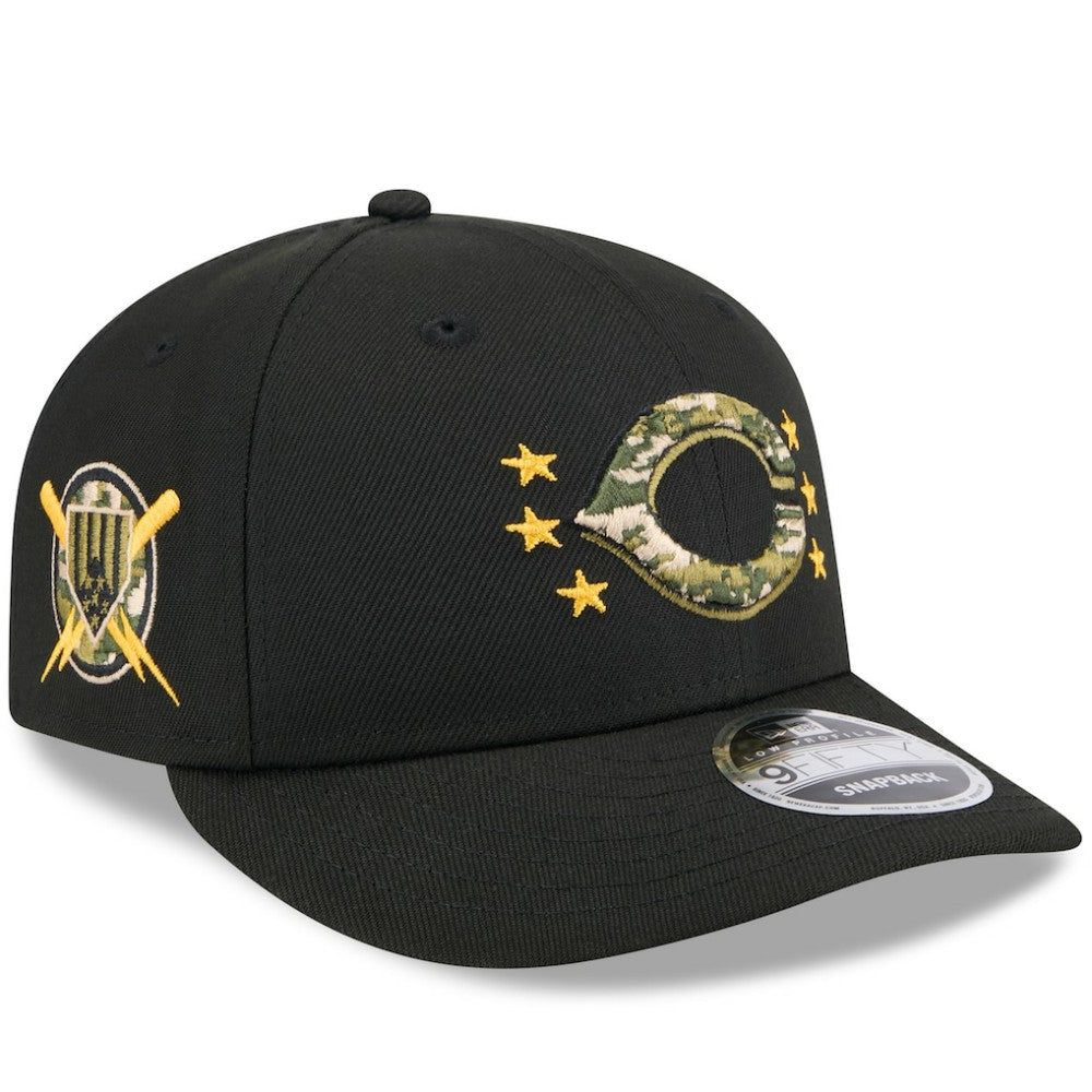 Cincinnati Reds New Era 2024 Armed Forces Day Low Profile 9FIFTY Snapback Hat | MLB Sale