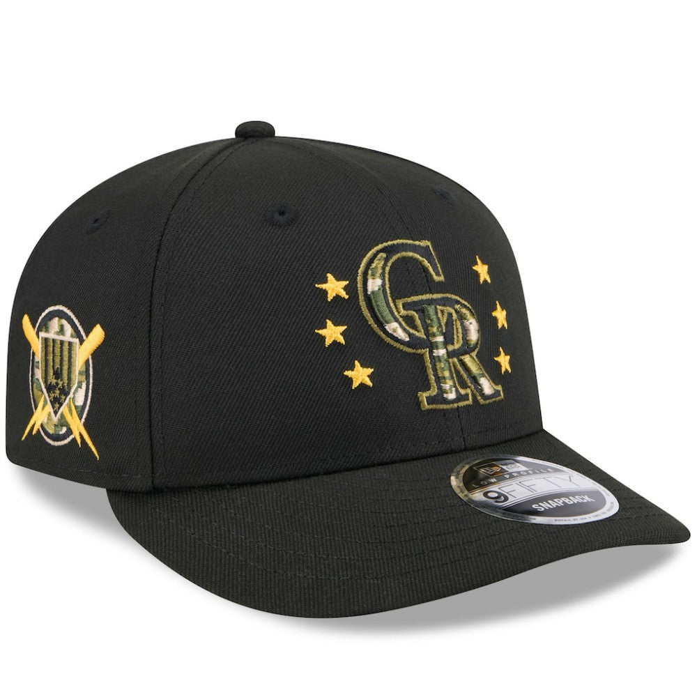 Colorado Rockies New Era 2024 Armed Forces Day Low Profile 9FIFTY Snapback Hat | MLB Shop