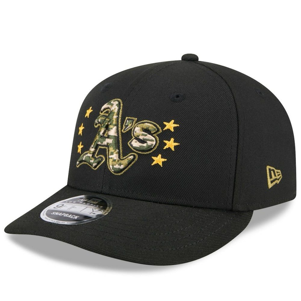 Athletics New Era 2024 Armed Forces Day Low Profile 9FIFTY Snapback Hat | MLB Outlet
