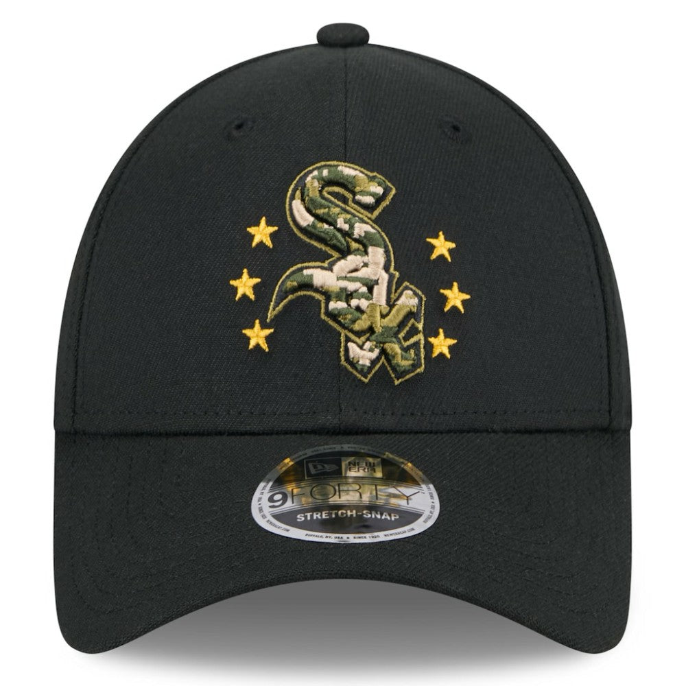 Chicago White Sox New Era 2024 Armed Forces Day 9FORTY Adjustable Hat | MLB Discount