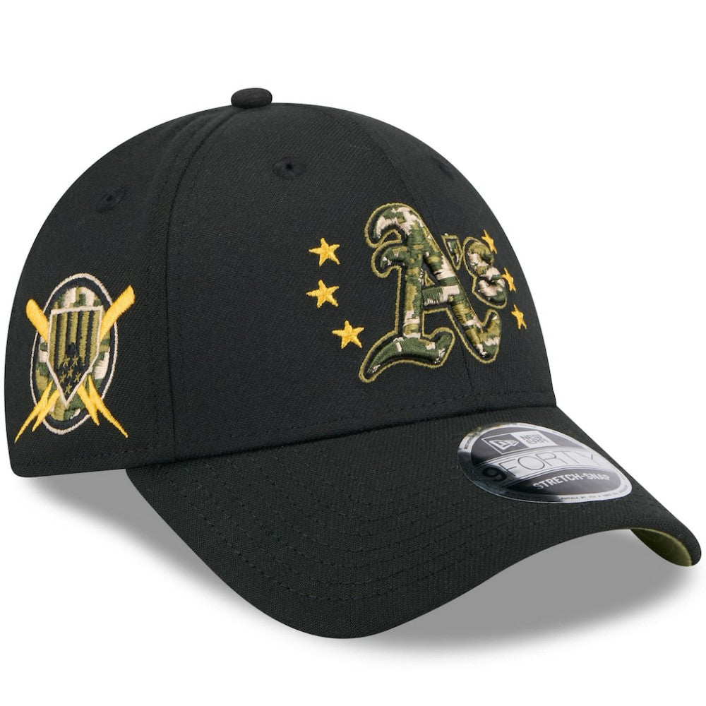 Athletics New Era 2024 Armed Forces Day 9FORTY Adjustable Hat | MLB Online