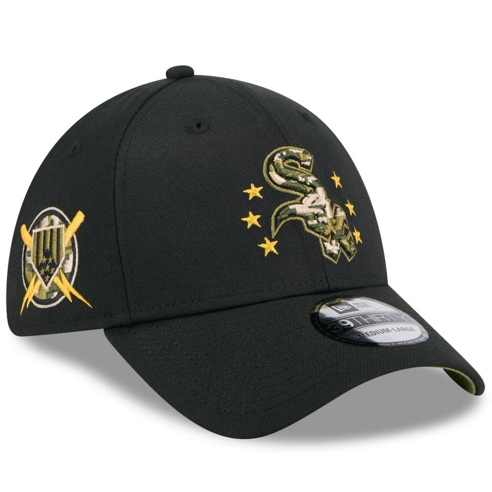 Chicago White Sox New Era 2024 Armed Forces Day 39THIRTY Flex Hat | MLB Outlet