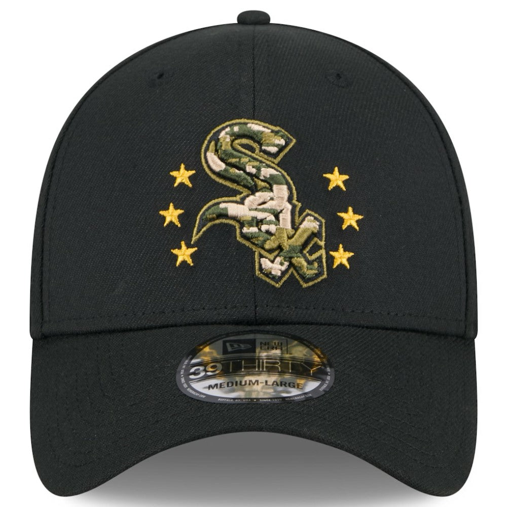 Chicago White Sox New Era 2024 Armed Forces Day 39THIRTY Flex Hat | MLB Outlet