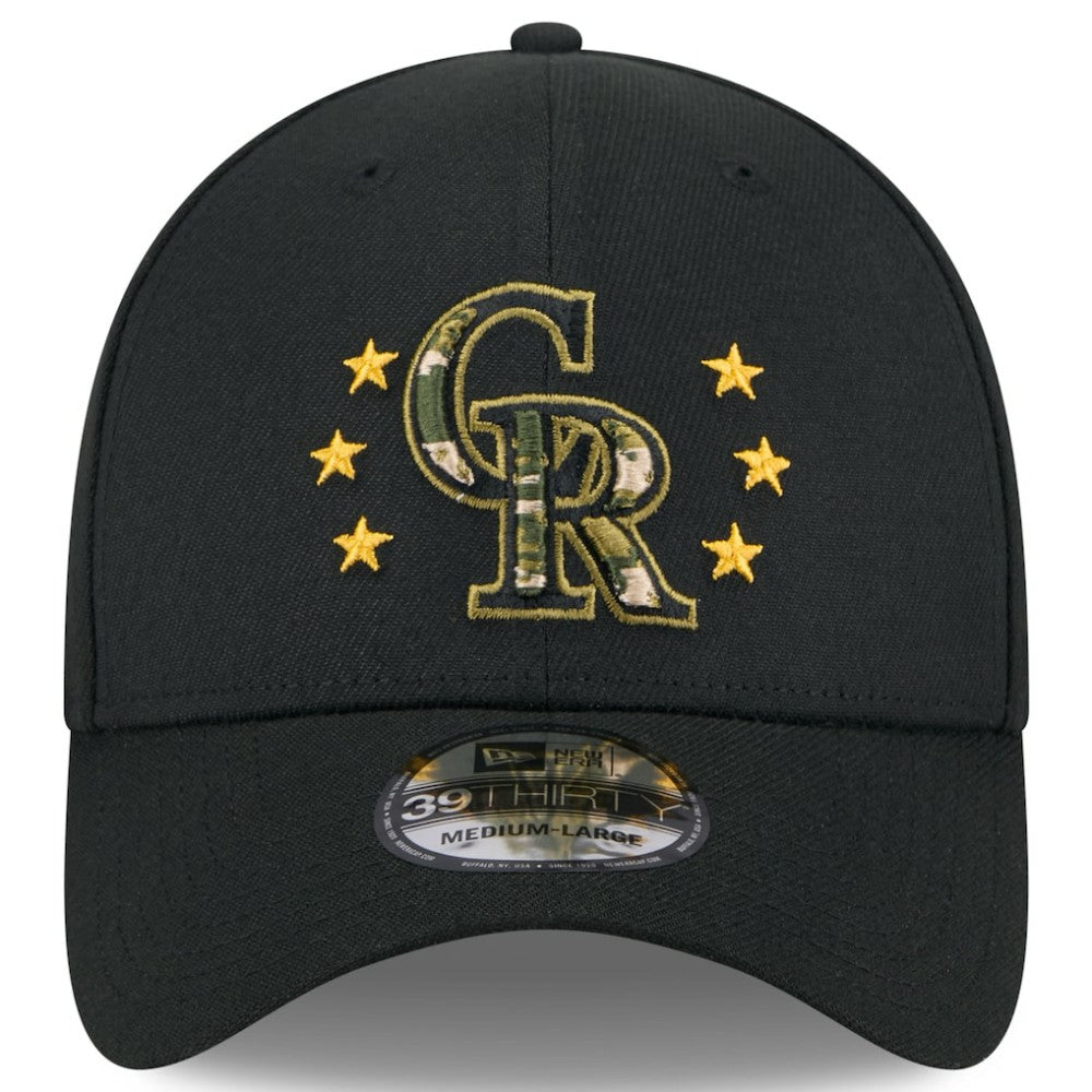 Colorado Rockies New Era 2024 Armed Forces Day 39THIRTY Flex Hat | MLB US
