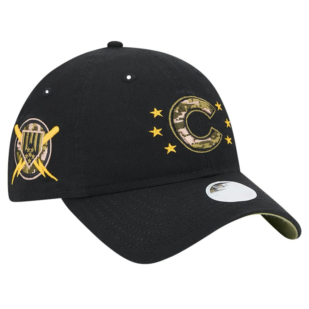Chicago Cubs New Era Women's 2024 Armed Forces Day 9TWENTY Adjustable Hat | MLB US