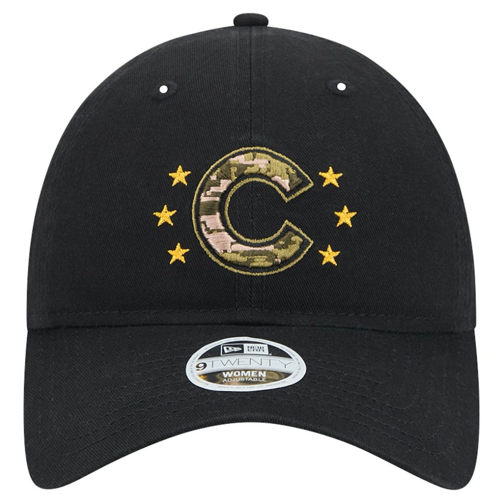 Chicago Cubs New Era Women's 2024 Armed Forces Day 9TWENTY Adjustable Hat | MLB US